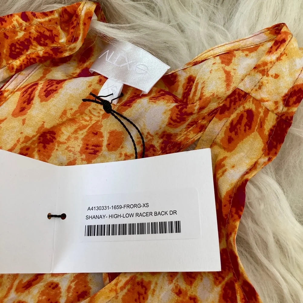 ALEXIS Silk Long Dress - Picture 7 of 8